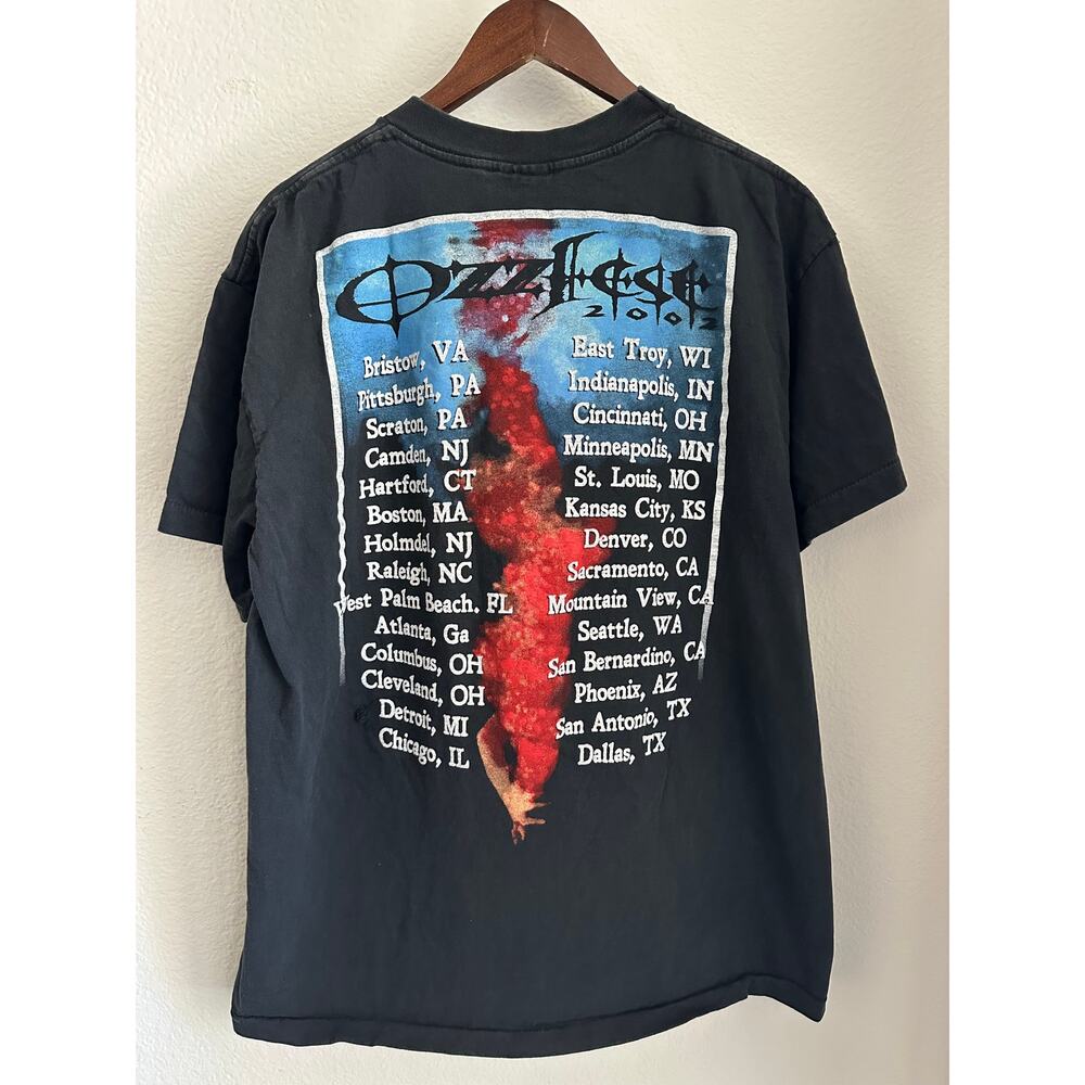Ozzy Osbourne "Ozzy Fest" Vintage Reprint T-shirt All Sport Tag - Picture 2 of 6